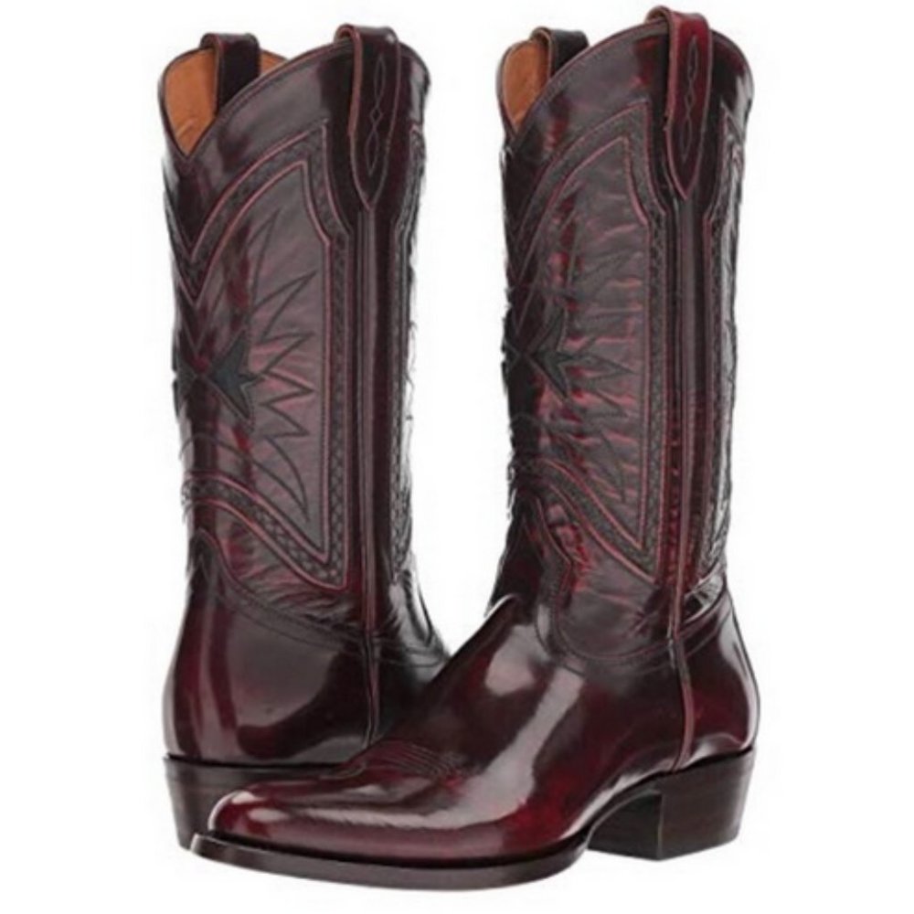 Vintage Style Frye Ross Braided Tall Boots